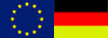 Europa+Deutschland Fahne